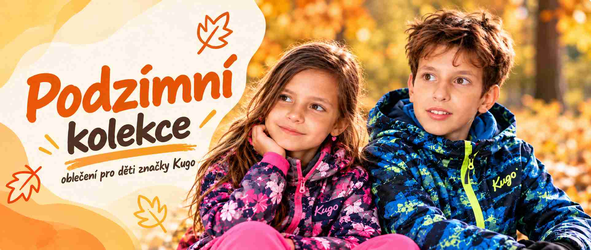 Podzimní kolekce dětského oblečení Kugo